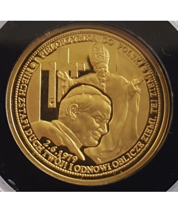 Kolekcjonerski medal - Jan Paweł II " I Pielgrzymka Do Polski"