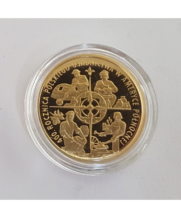 10 sztuk złotych kolekcjonerskich monet NBP - zbiorcze opakowanie
