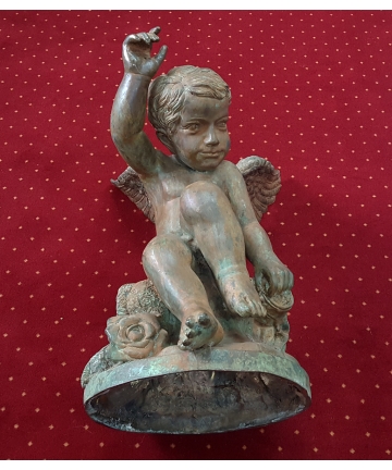 Rzeźba wykonana z brązu - XVIII wiek