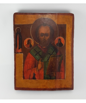 Ikona prawosławna z XIX wieku